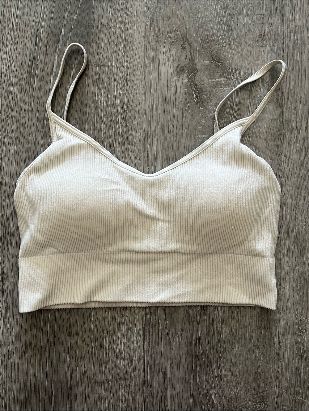 Uniqlo Ribbed Seamless Bralette